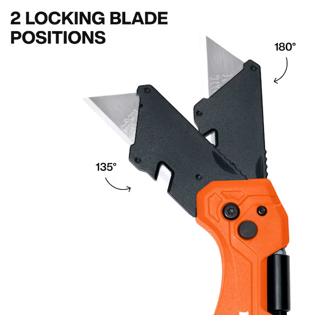 Klein Tools Folding Utility Knife with Driver Screwdriver Tool