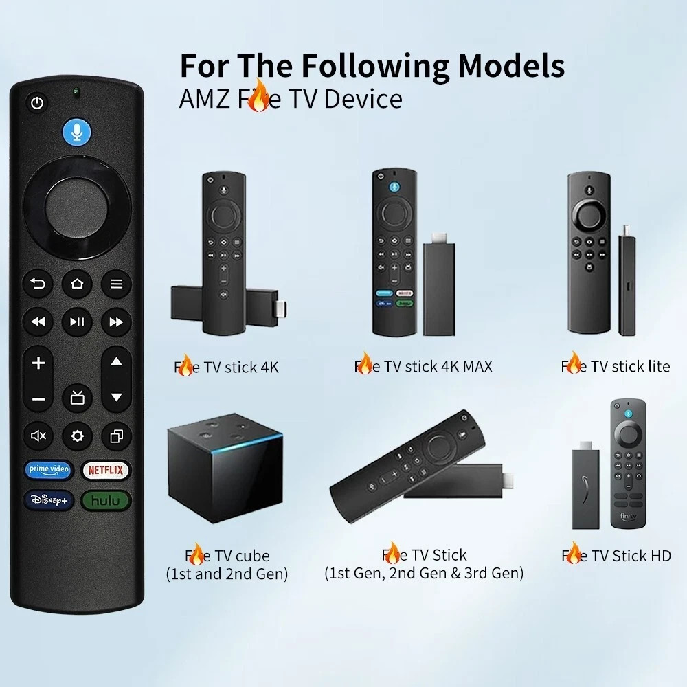 New Amazon Fire TV Replacement Remote Control For Stick 4K Max Streaming Device