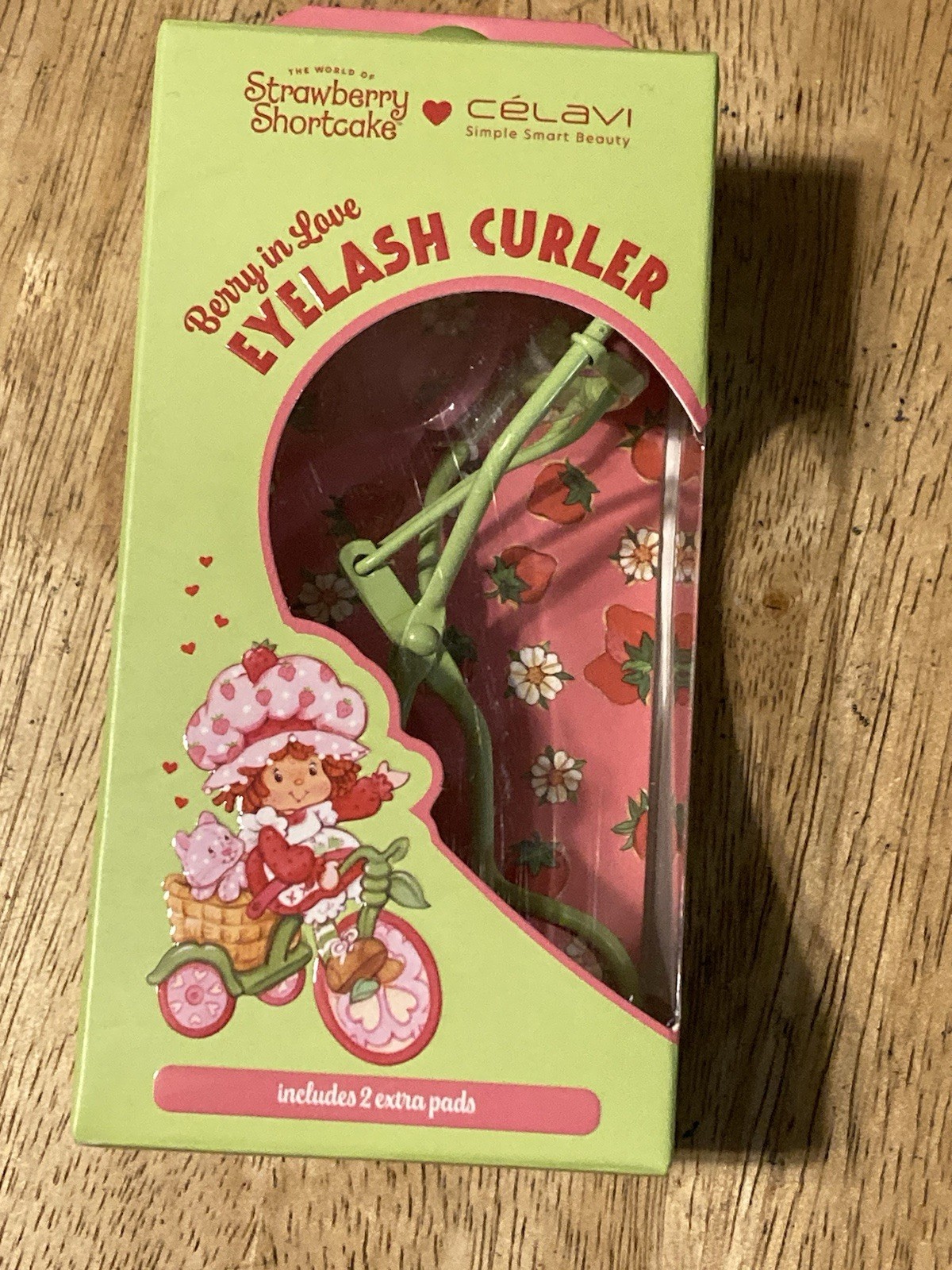 Strawberry Shortcake Eyelash Curler Berry In Love Green Celavi Makeup Accessory