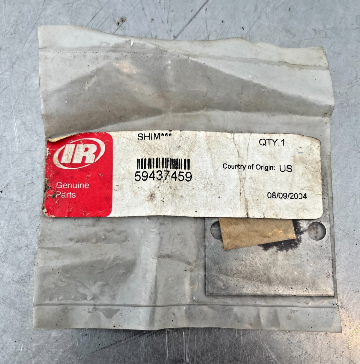 59437459  Genuine  OEM  INGERSOLL RAND   SHIM  Bobcat  Volvo  RM59437459