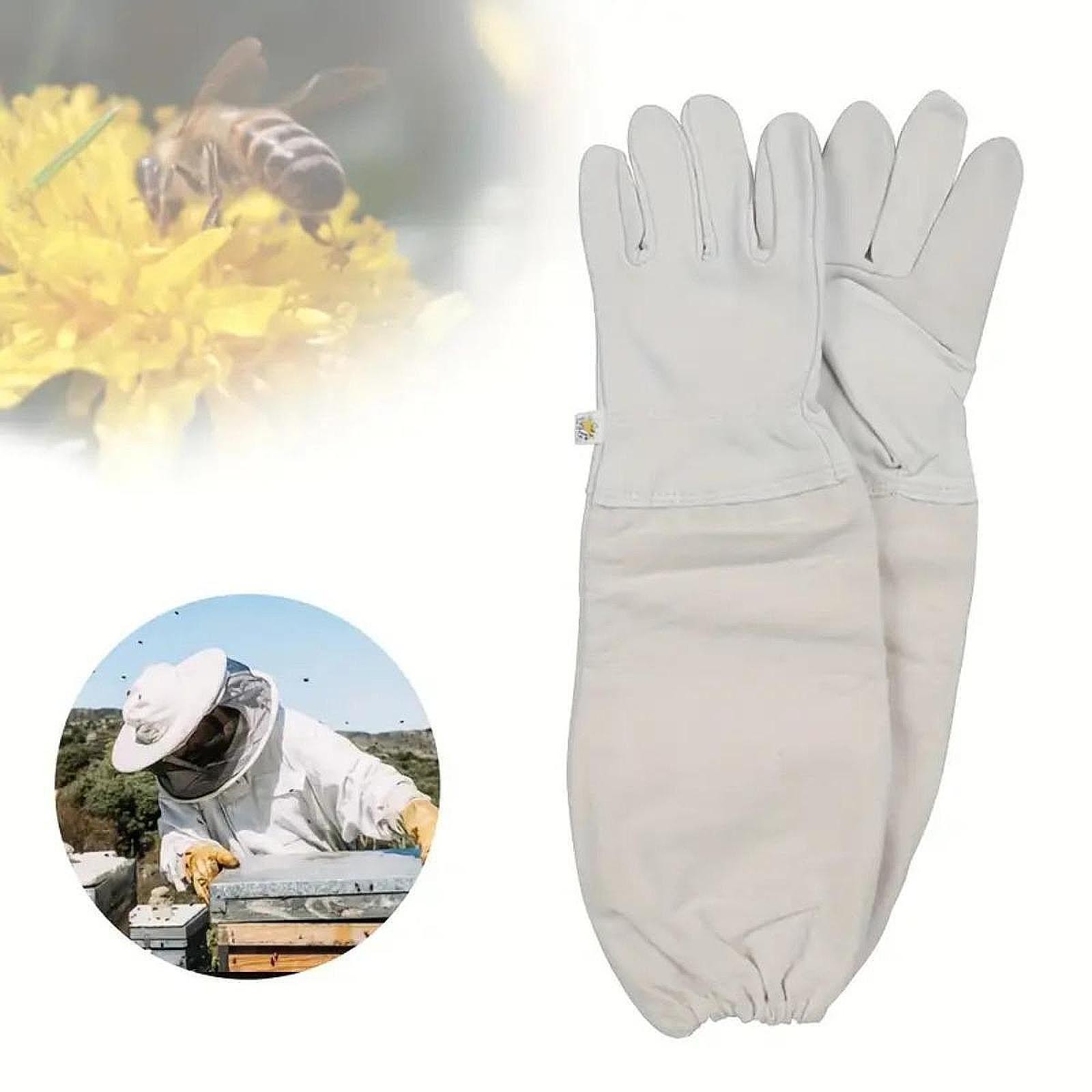 Beekeepings Gloves Protective Sleeves Beekeeper Gloves