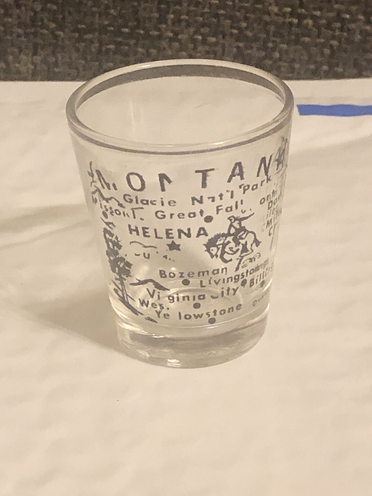 ShotGlass, Montana- Used-COMBINE SHIP $1.00 per multiple!!!