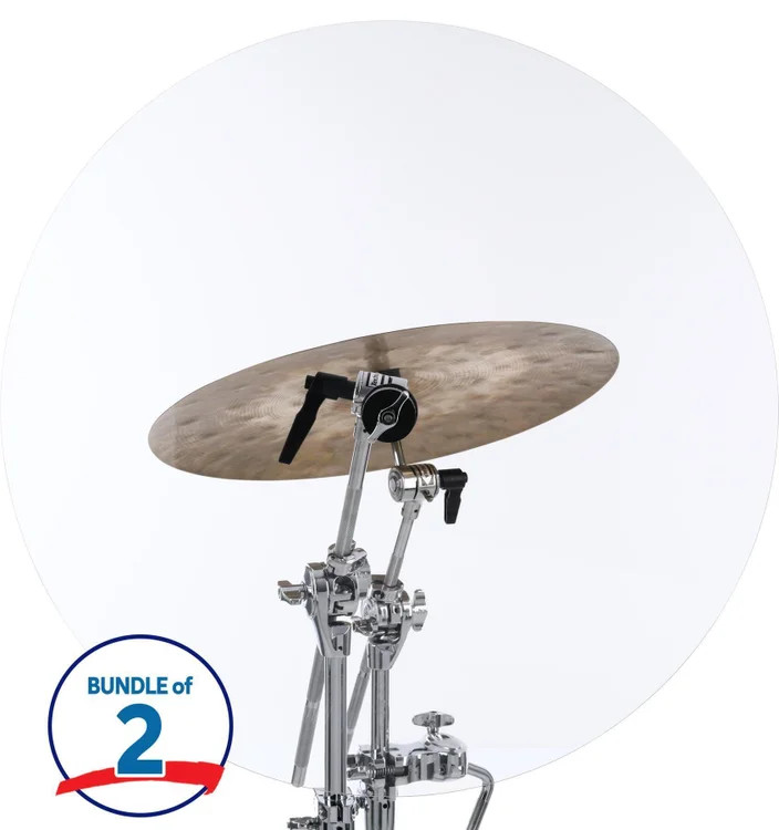 Sound Shields VDS-22DIA-K 22 inch Cymbal Shield with 1/2 Inch Hole (2-pack)
