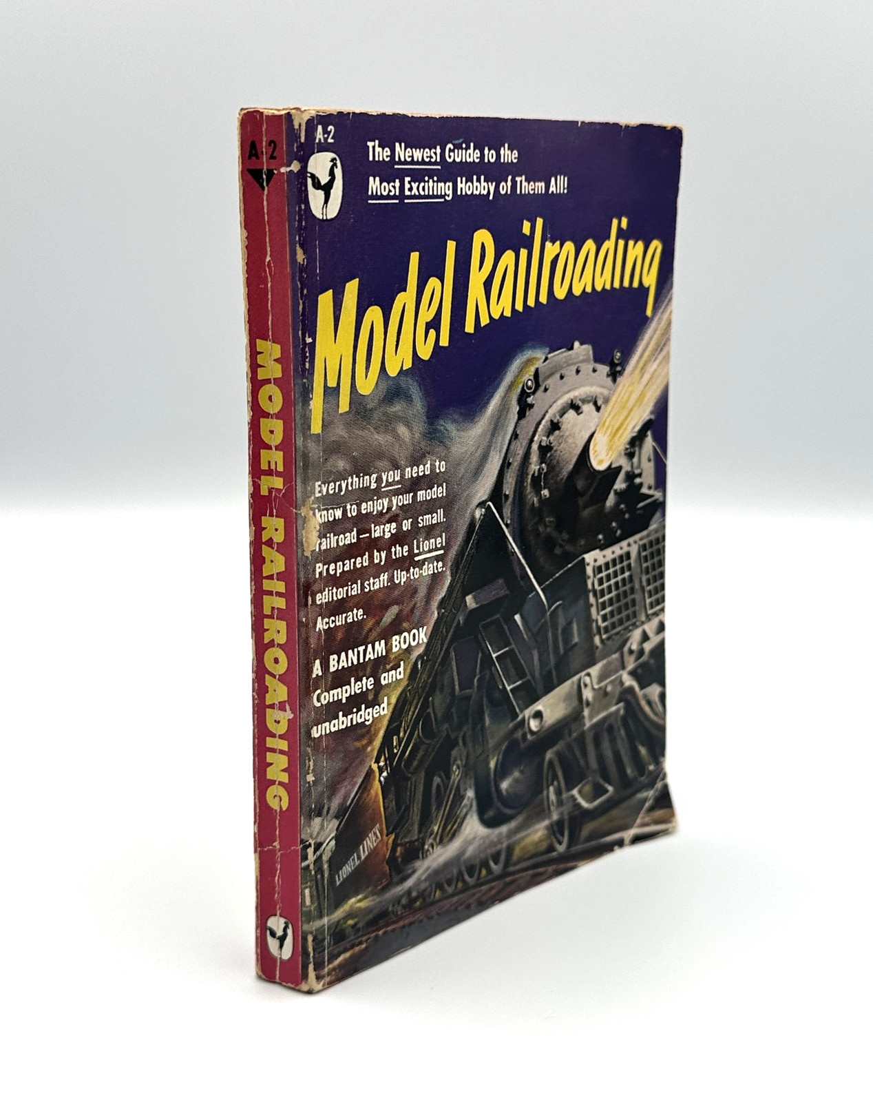 Vintage 1950 Model Railroading A Bantam Book Lionel Guide Book A-2