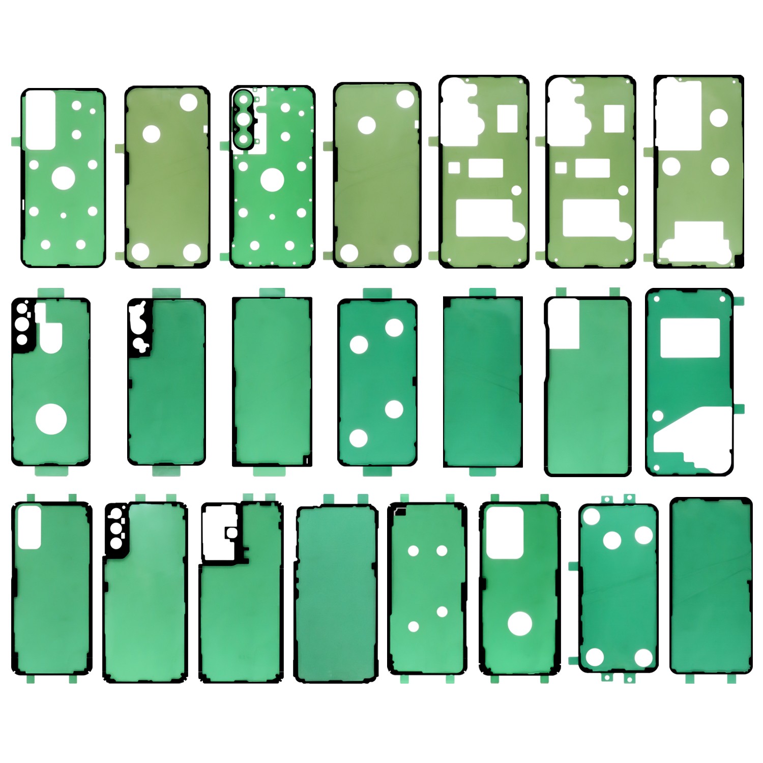 2PCS Back Cover Adhesive Tape for Samsung S20 S21 S22 S23 S24 S25 FE Ultra Edge