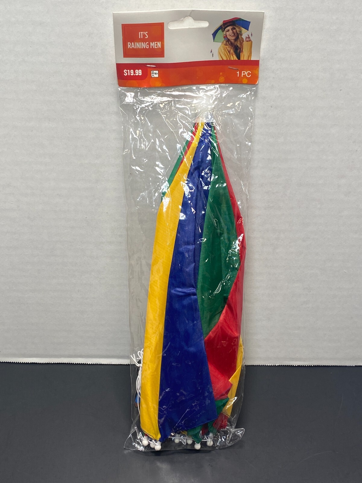 BRAND NEW It’s Raining Men UMBRELLA HAT Halloween Costume Dress Up Cosplay