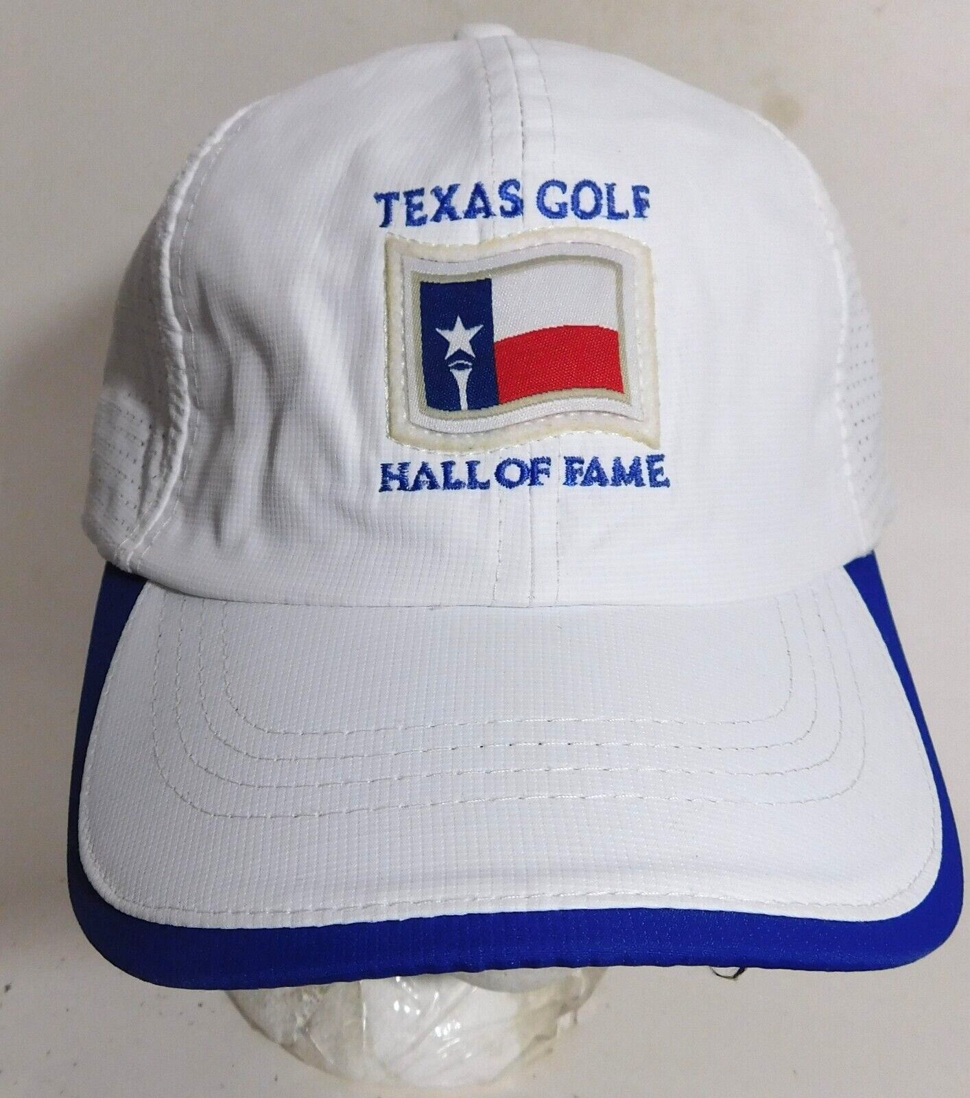 Texas Golf Hall of Fame Hat San Antonio Strapback Adult Airflow back Cap