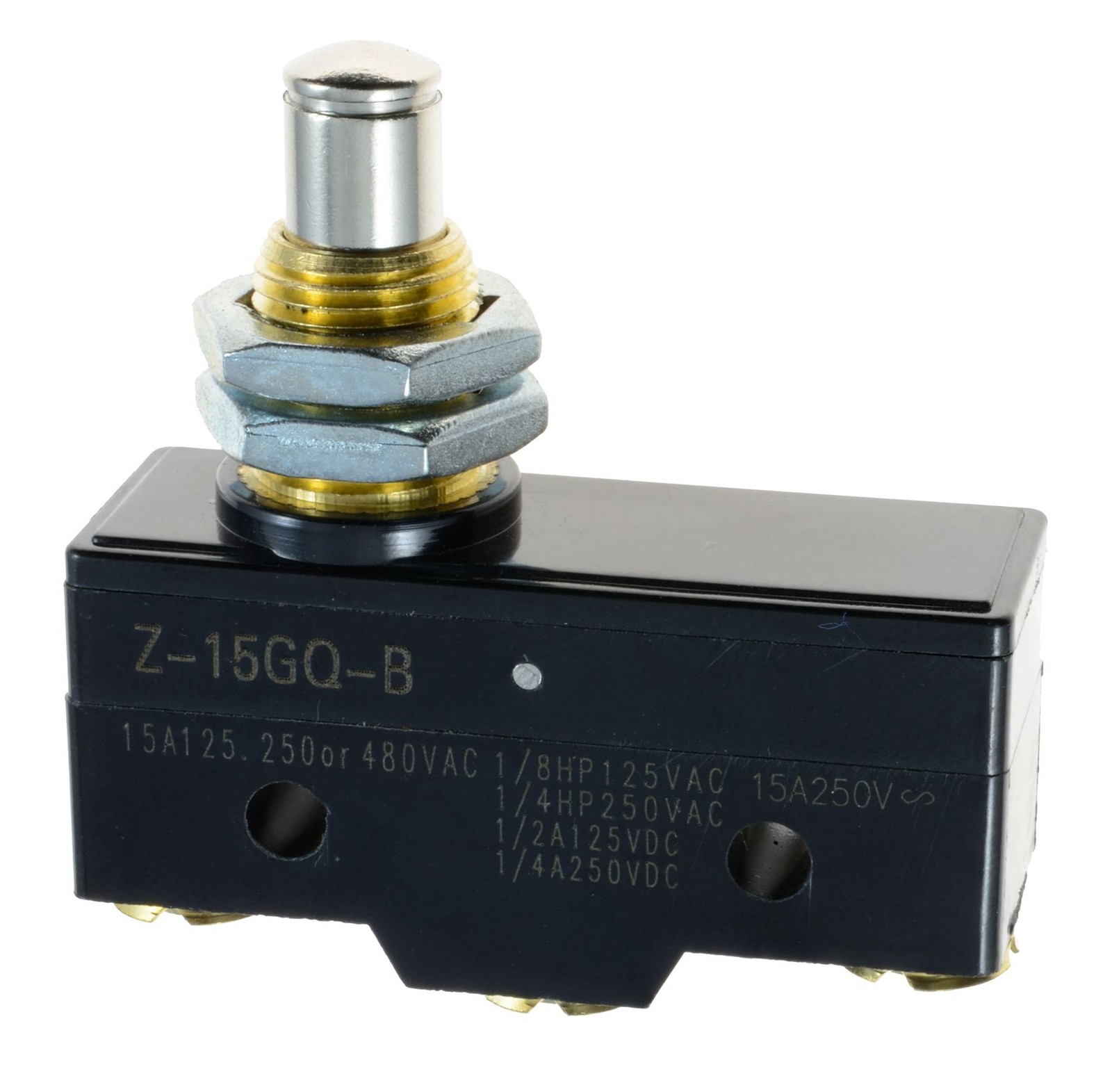 Push Button Plunger Momentary Micro Limit Switch SPDT 16A
