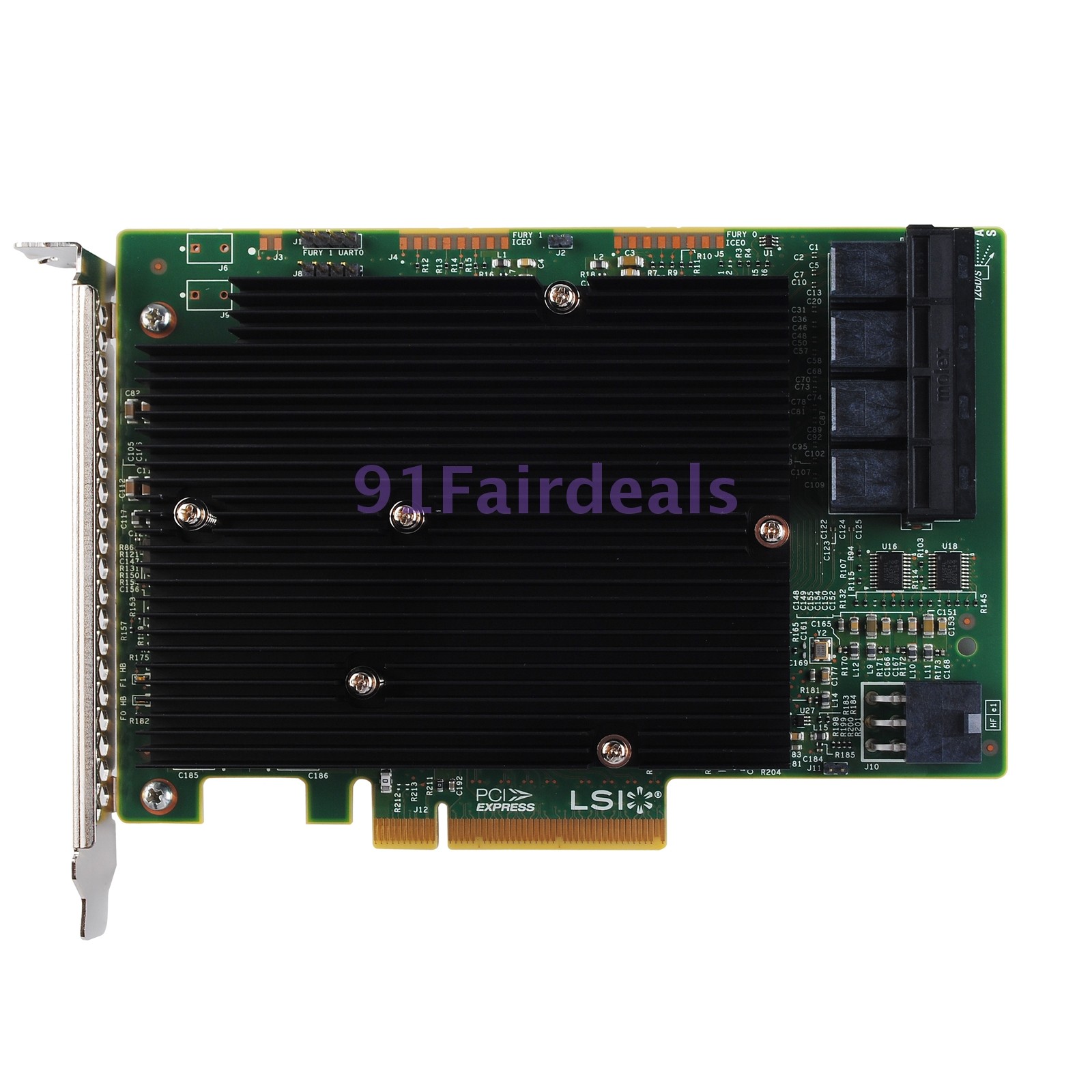 LSI 9300-16i 16-port SAS9300-16I 12GB/s HBA IT Mode ZFS TrueNAS UNRAID US