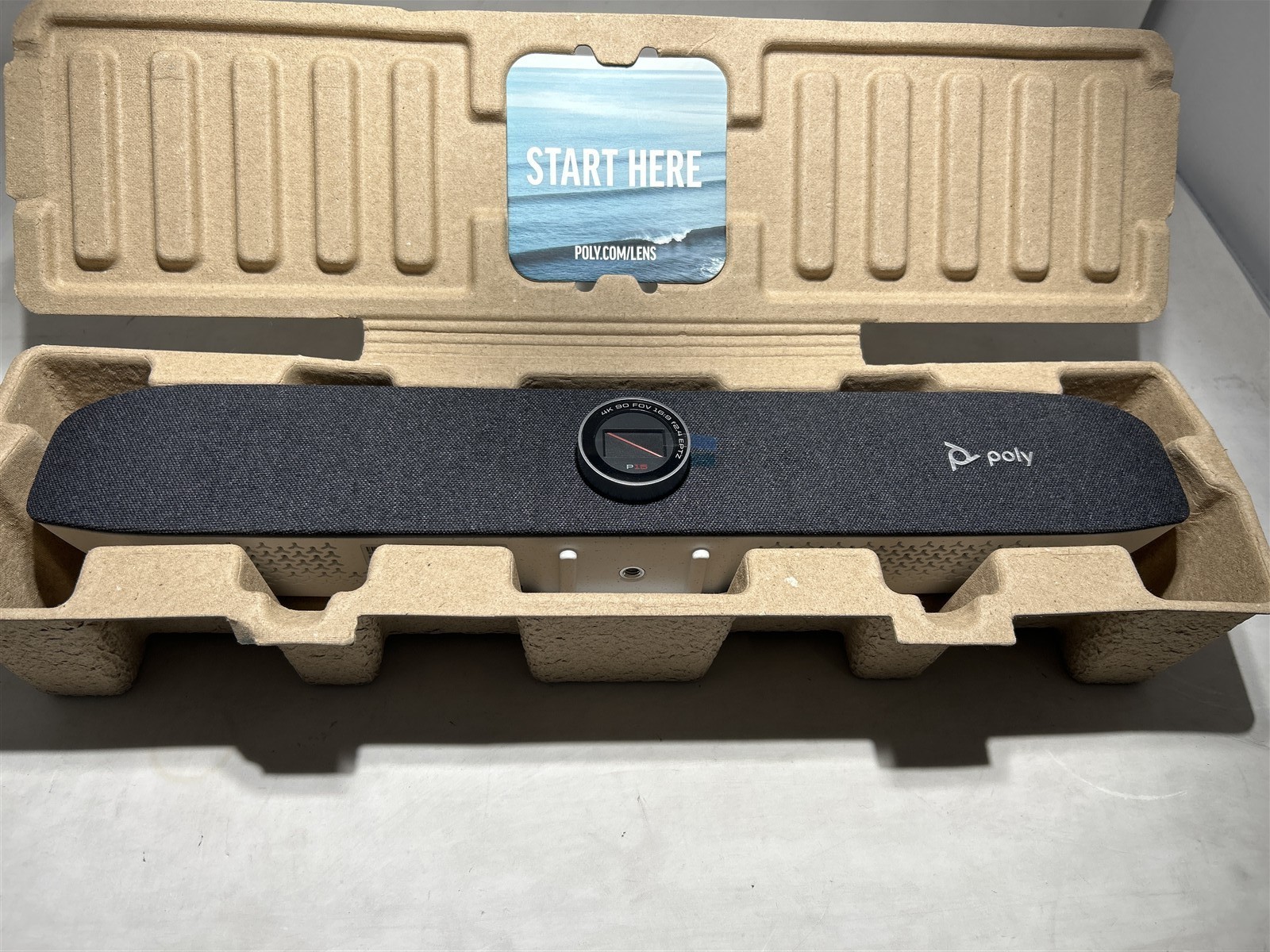 Poly Studio P15 Personal Video Bar Premium 4K Webcam Solution