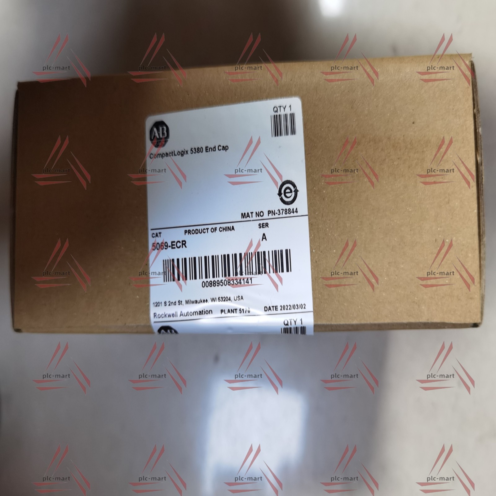 Allen Bradley 5069-ECR /A Compact 5380 Right End Cap/Terminator SEALED