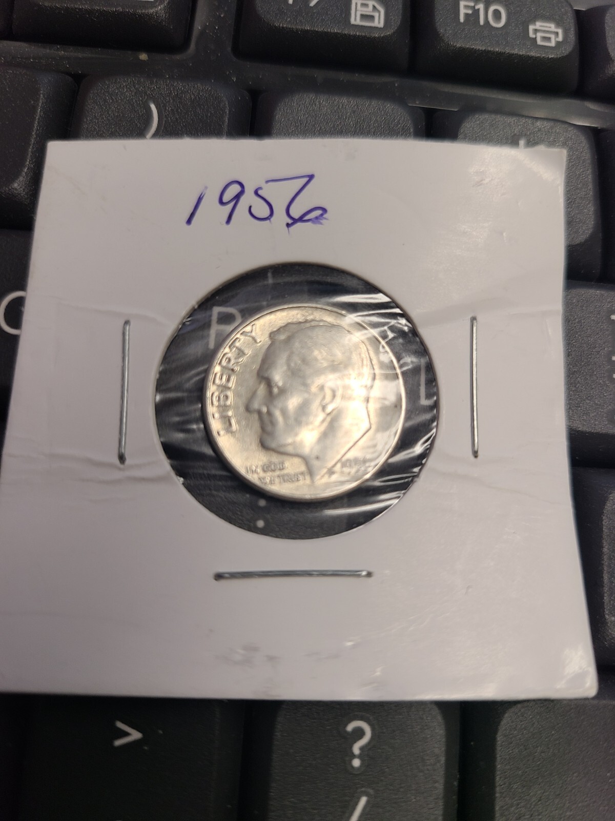 1956 Roosevelt Dime