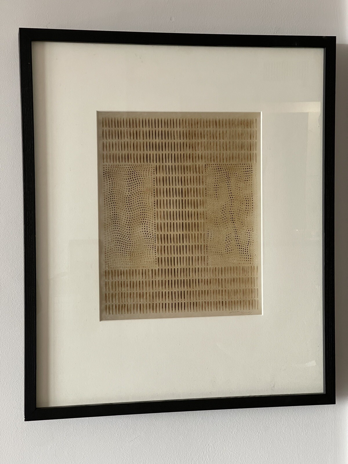 David McKirdy 2000 Burned Glassine Graphite & Museum Board Contemporary Art