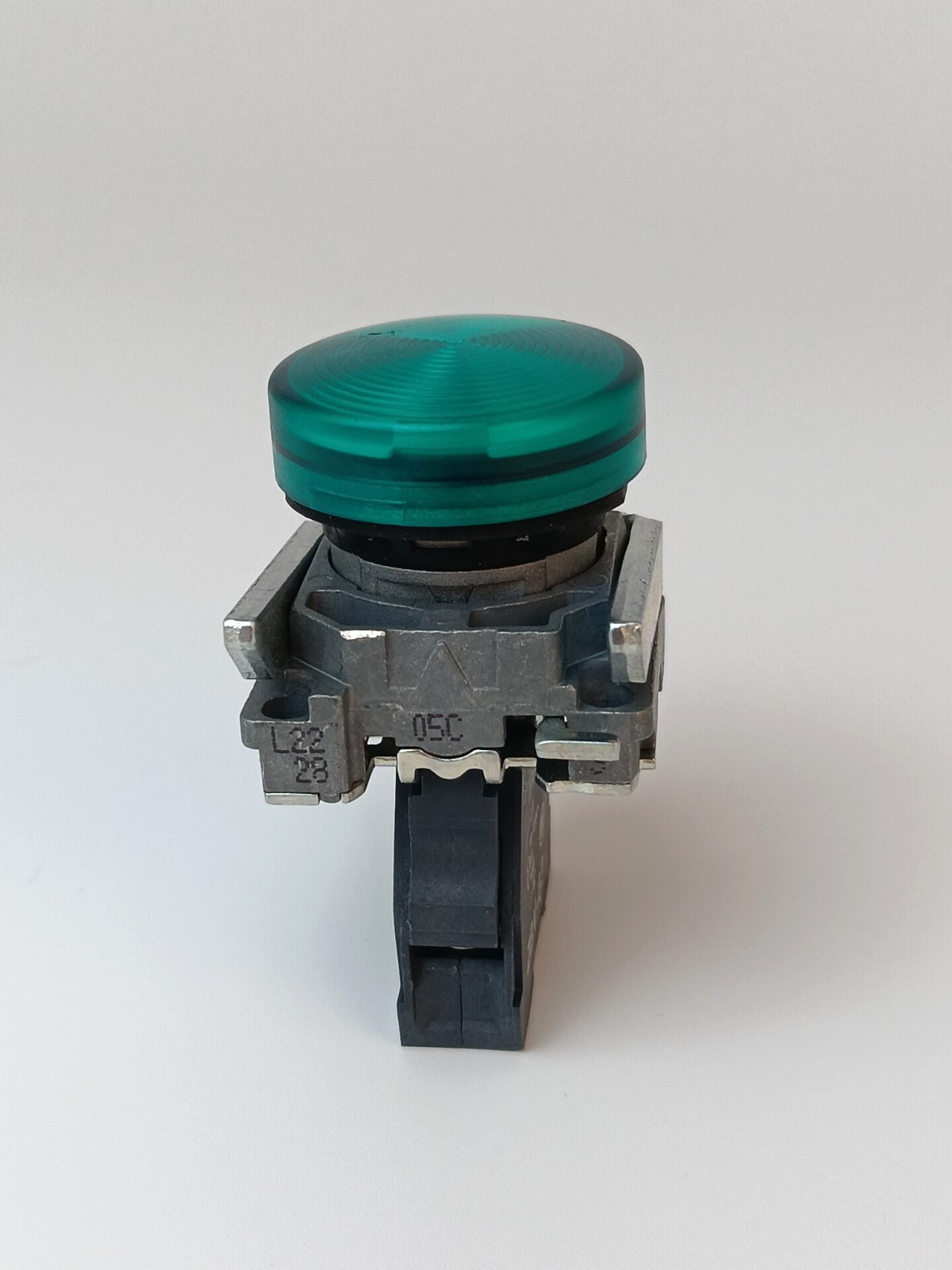 Schneider Electric ZBV-G3 Green Pilot Light 120VAC LED Panel Mount