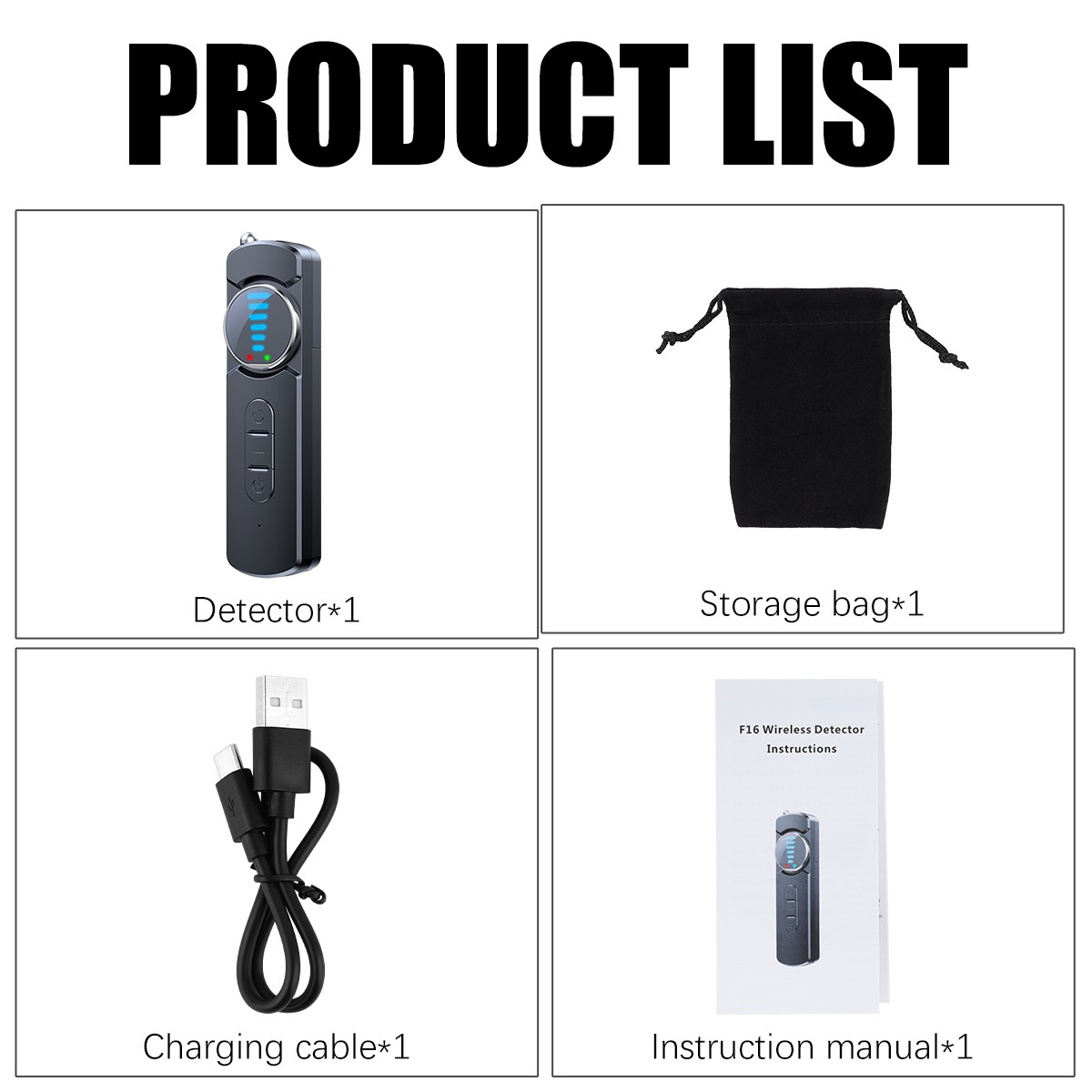 Hidden Camera Detector, Camera Detector, Anti Spy,GPS Tracker Detector,Portabl