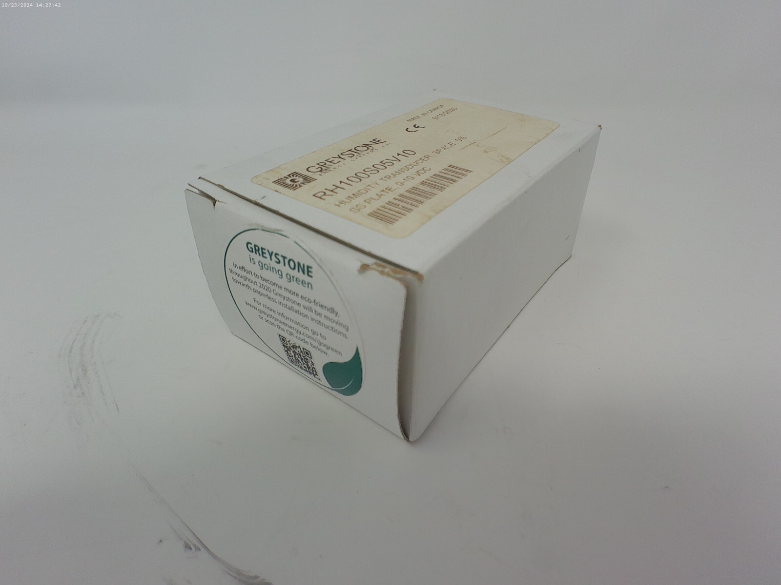 Greystone RH100S05V10 Humidity Transducer