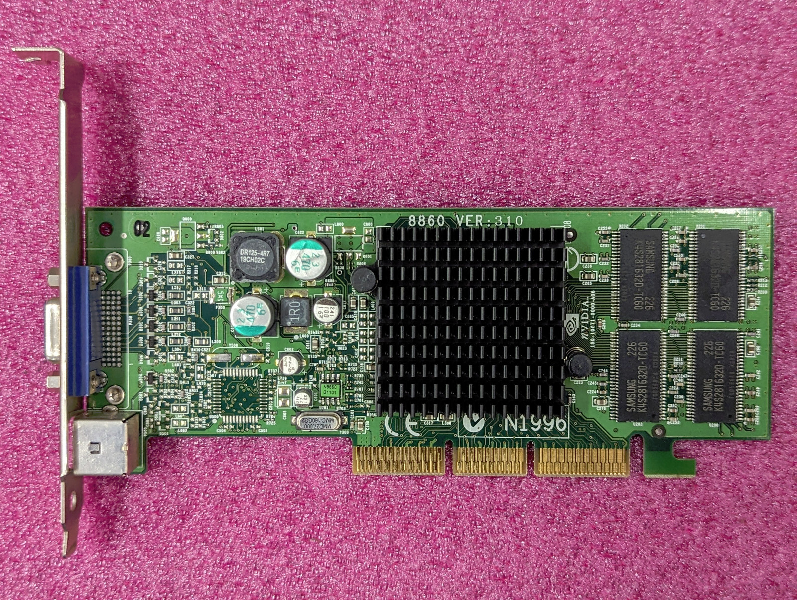 NVIDIA AGP VIDEO CARD MICRO STAR MODEL 8860-180-10071-0000-A06 Tested Excellent