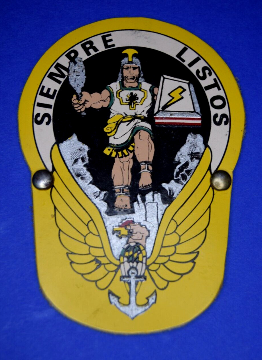 RARE Peru Siempre Listos South American Patch Special Forces Parachutist