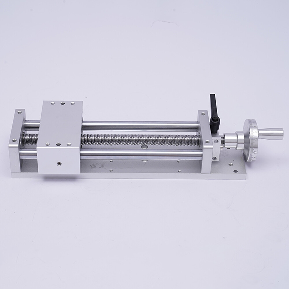 16" Manual Sliding Table CNC Slide Ballscrew Linear Stage Actuator Module 400mm
