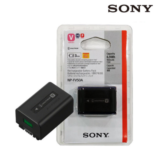 Sony Battery NP-FV50A 7.3V 950mAh AC-VQV10 for Camcoder V H P Serise Fedex #