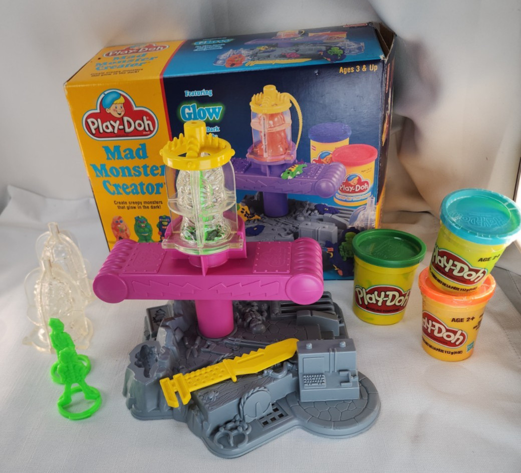 1993-95 Play Doh Mad Monster Creator Set  Vtg Playskool #22110 Tonka