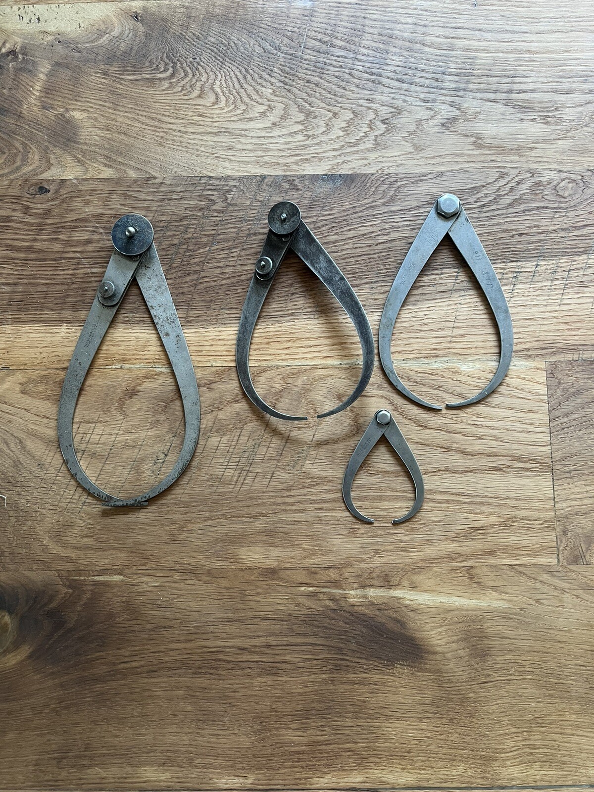 Starrett outside calipers Lot