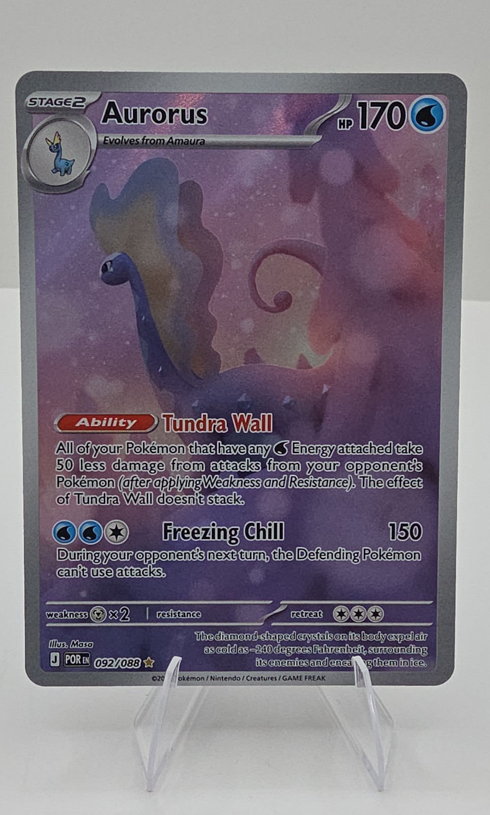 Aurorus 092/088 Me03: Perfect Order Holo