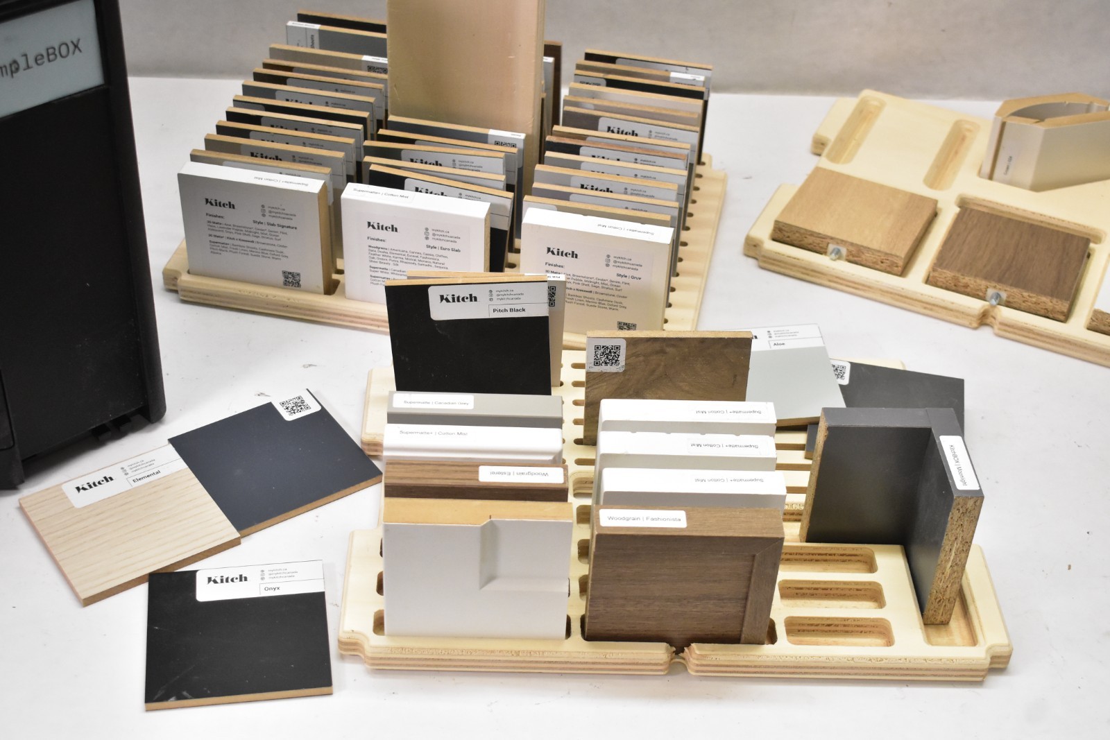 Kitch KitchBox Sample Box Assembly Set Customizable Cabinet Modular System