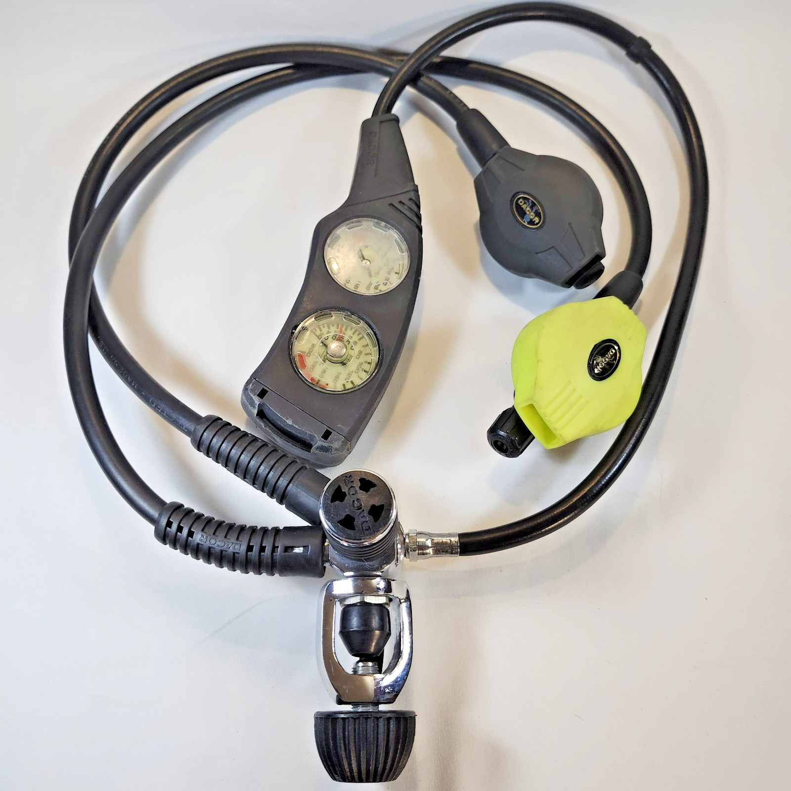 Scuba Dacor First Stage Regulator W/ Dacor Second Stage Regulator Untested
