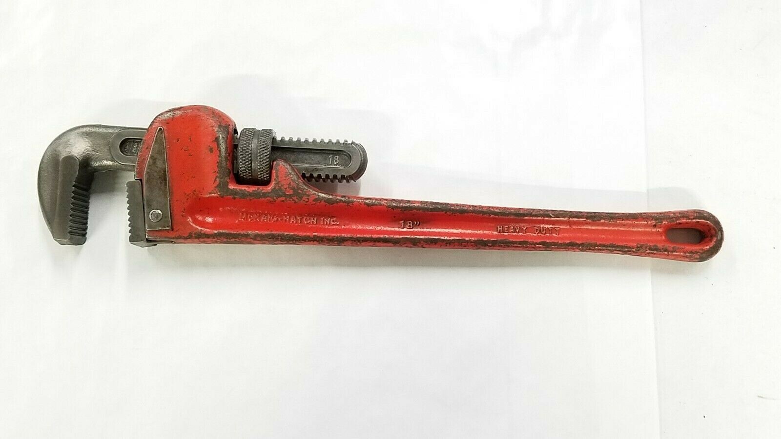 Vintage McKaig - Hatch Inc.18" HD Heavy Duty Pipe Wrench Made in USA