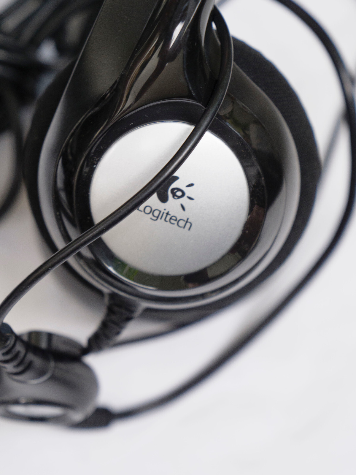 Logitech USB Wired Headset lot, USED bad shape