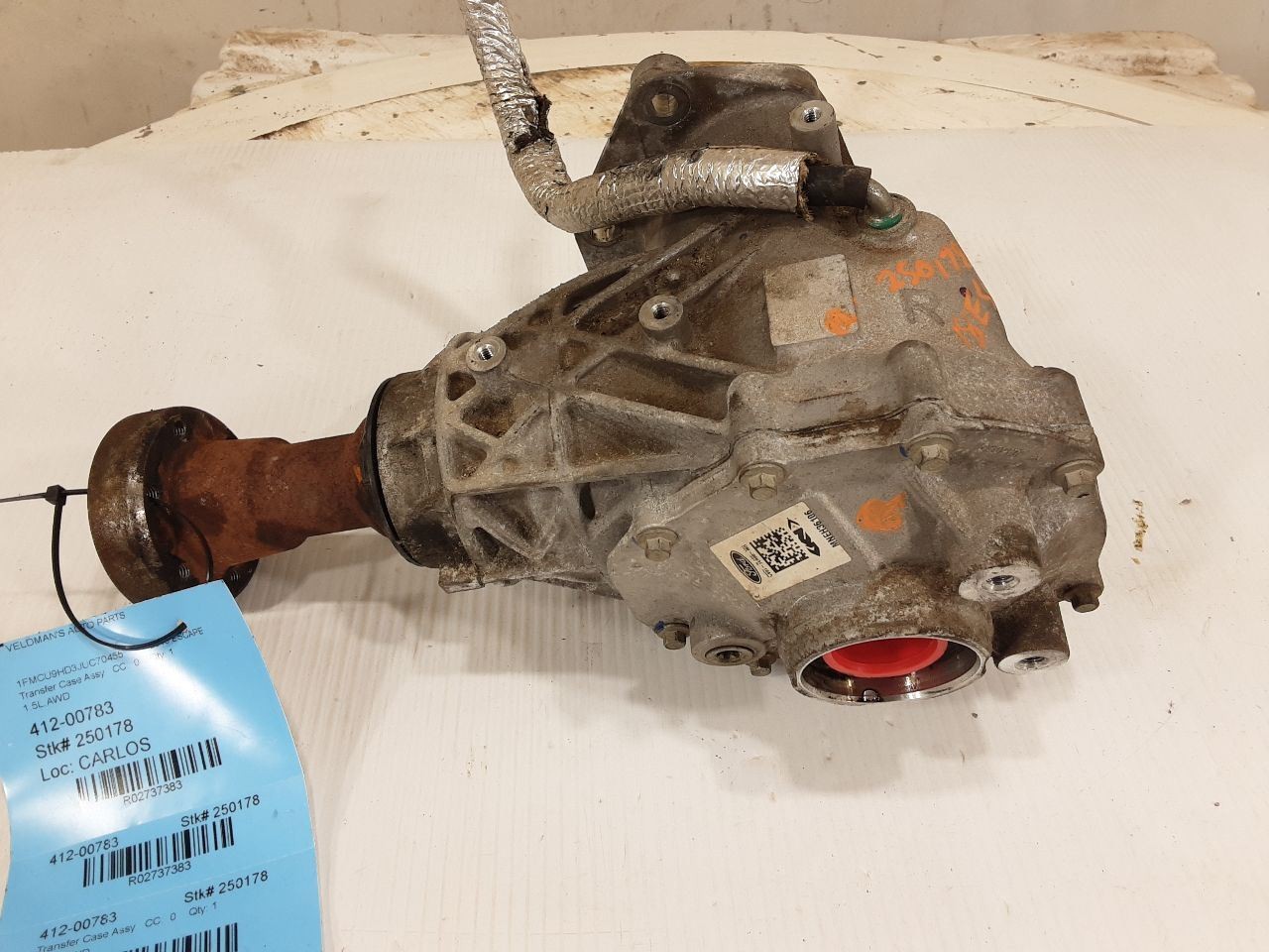 Transfer Case 2.0L VIN 9 8th Digit Turbo Fits 13-20 FUSION 2737383
