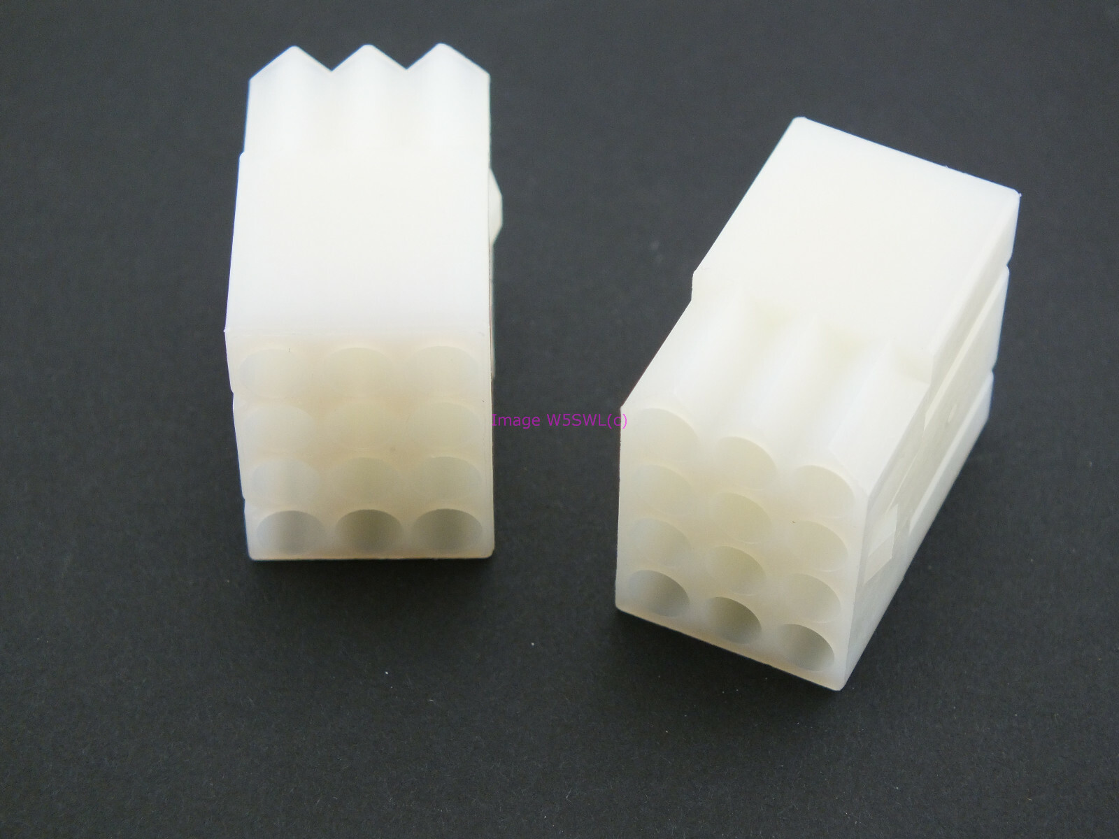 Molex .093" 12 Pole Sleeve Connector Housing 10 Amp 250 Volt
