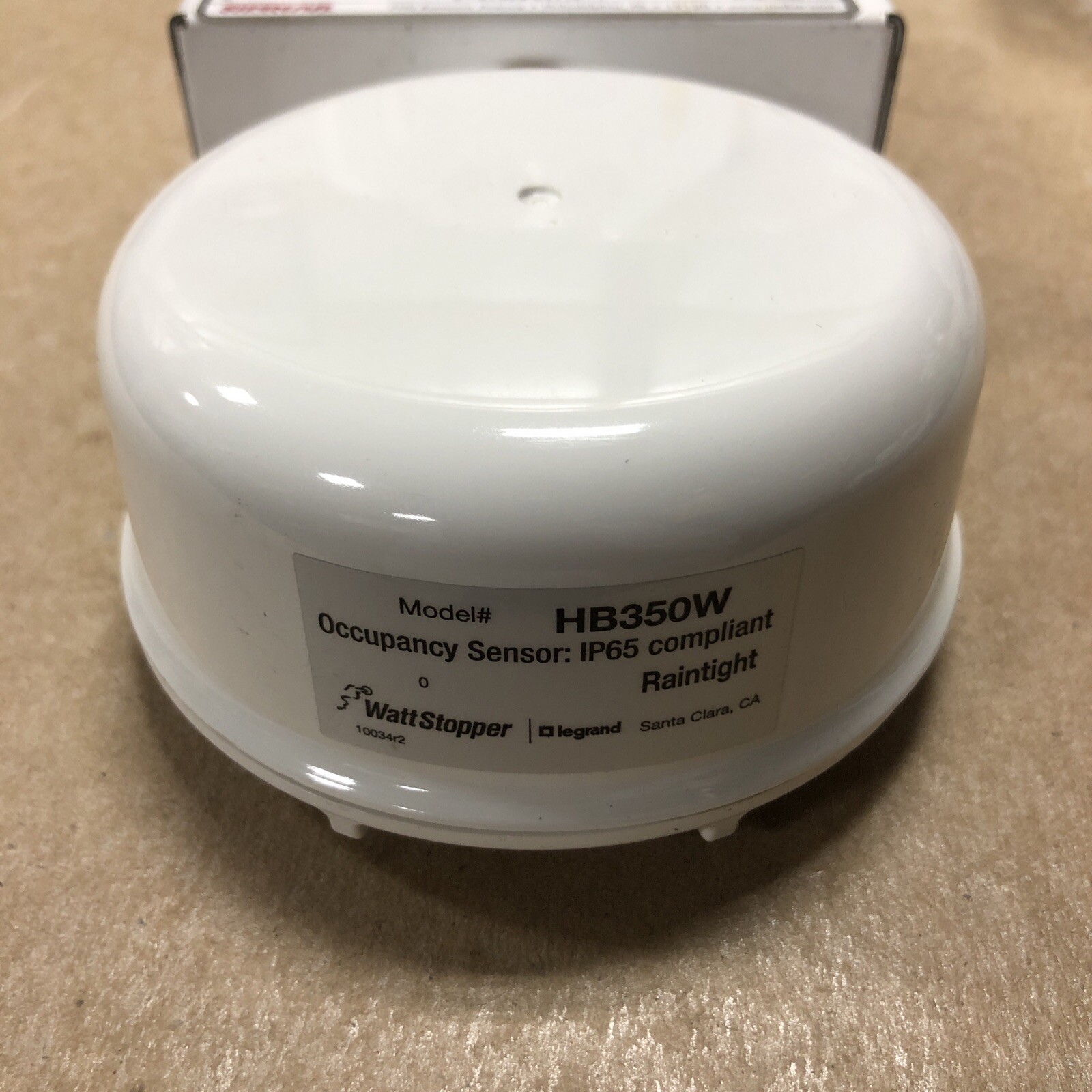 WATT STOPPER HB350W WET LOCATION HIGH BAY OCCUPANCY SENSOR W/ POWER FIXTURE