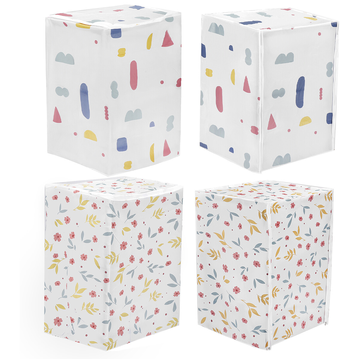 Washing Machine Dust Cover Laundry Washer Dryer Protector Dustproof Waterproof
