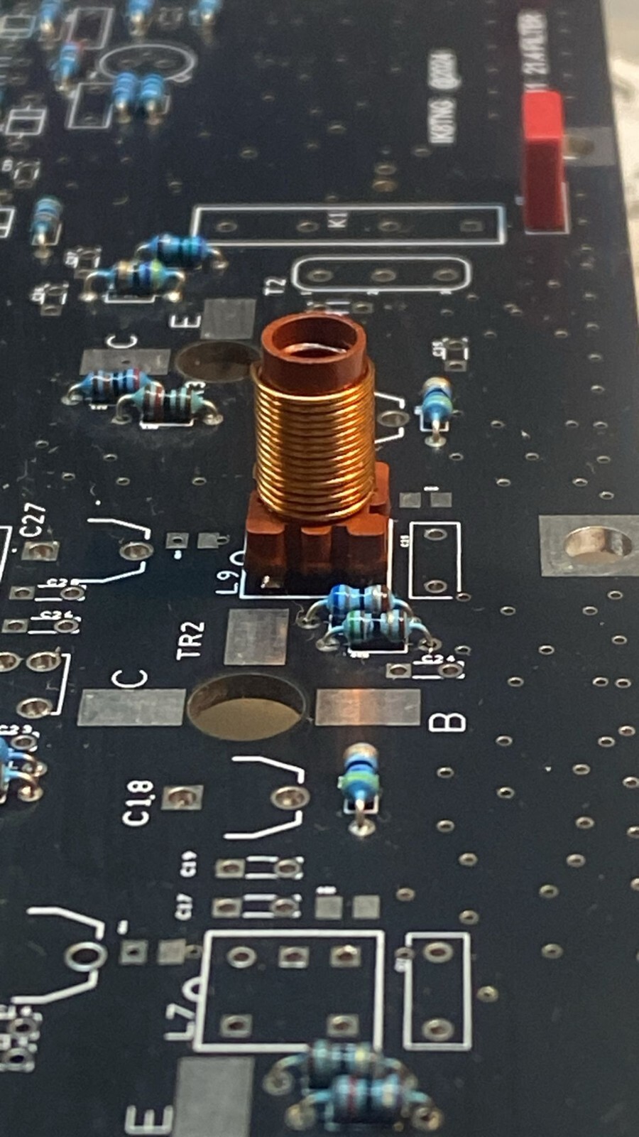 MI MARCONI 2955A to 2955R optional kit experiment board