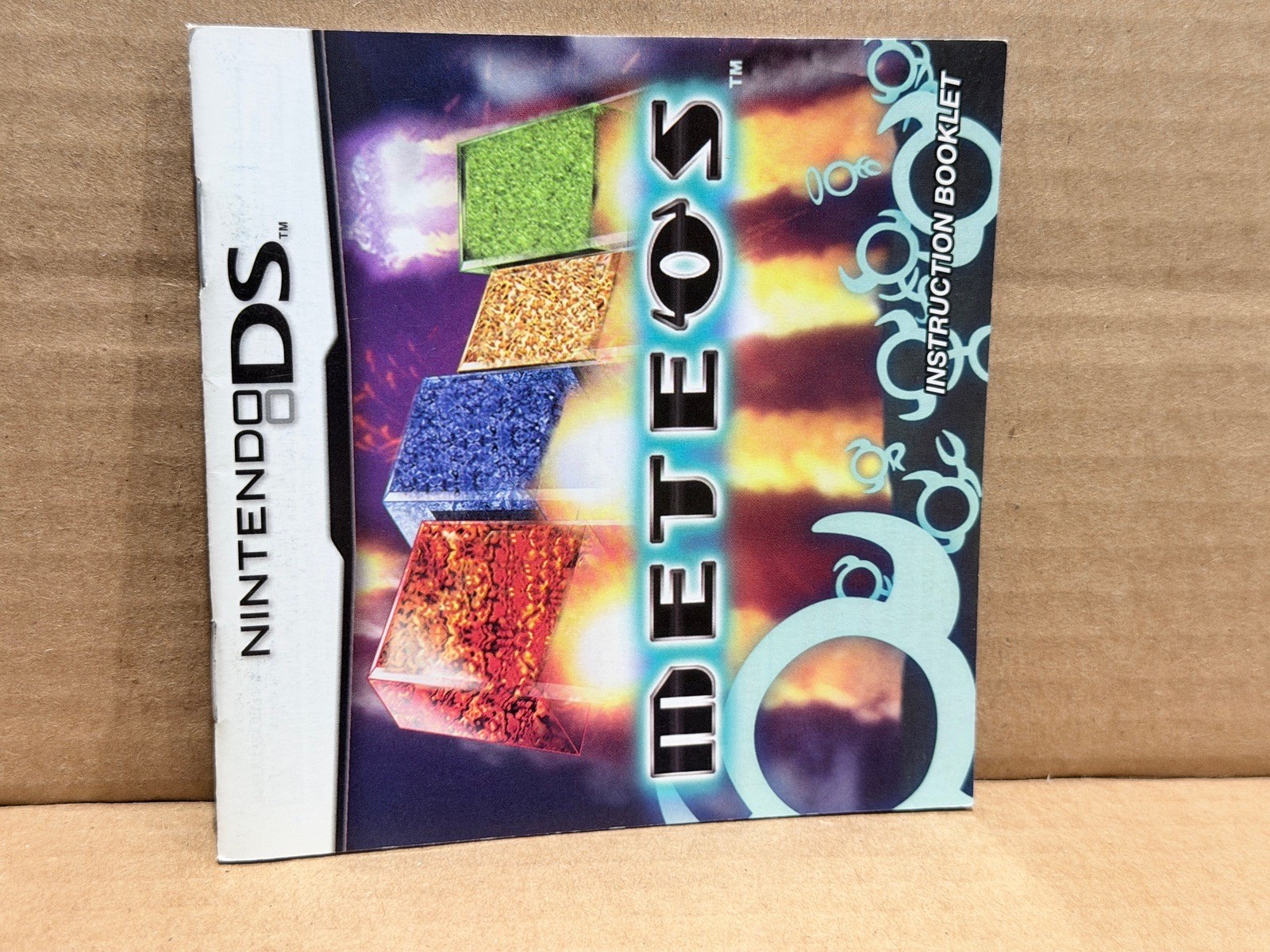 Meteos Nintendo DS Original Instruction Booklet Manual Only No Game