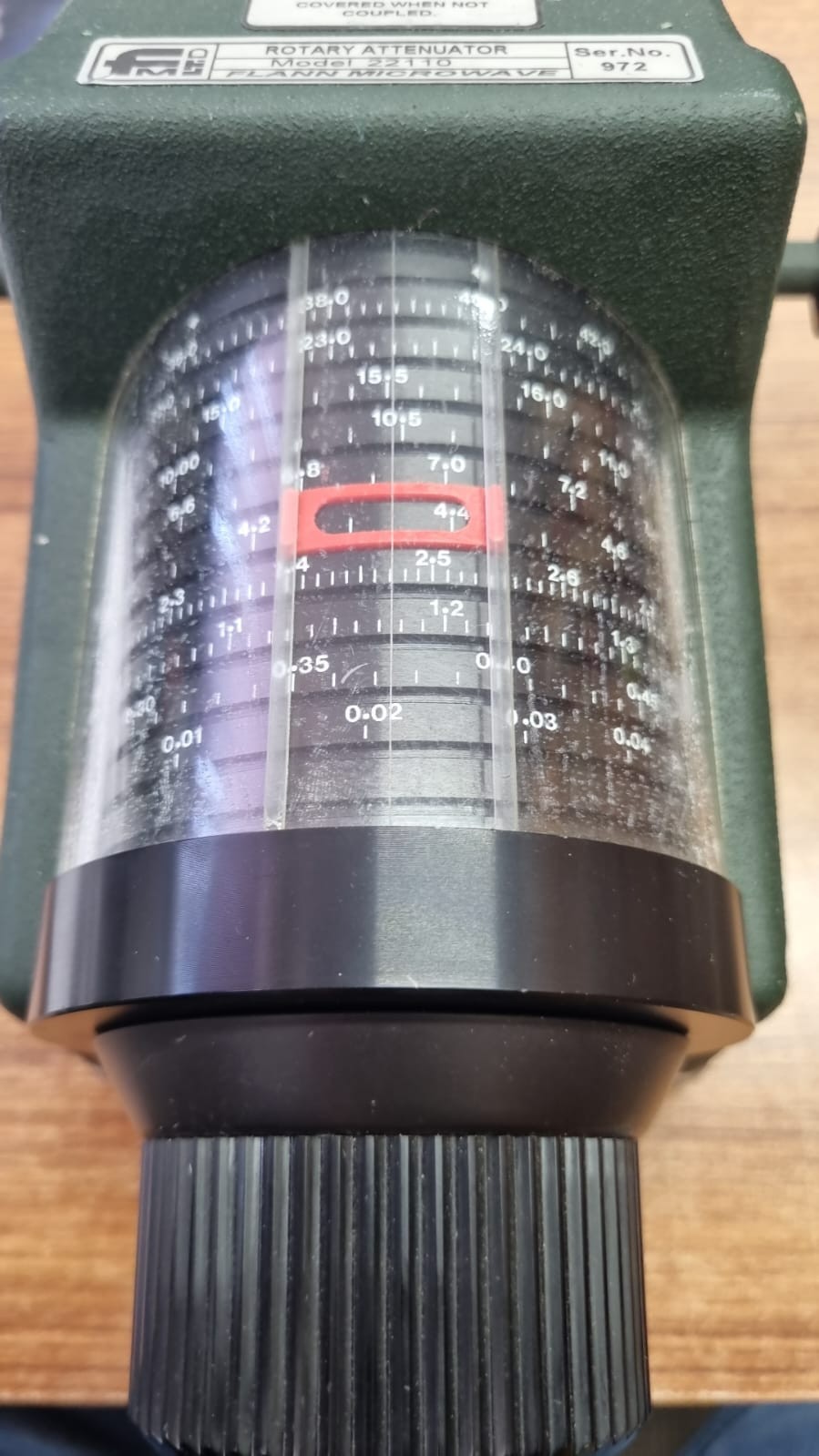 FLANN MICROWAVE 22110 ROTARY ATTENUATOR FM