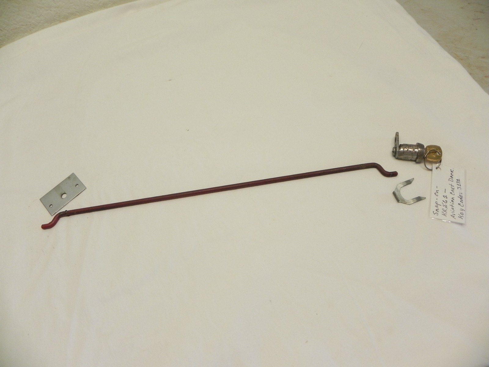 Snap-On KR562 Aviation Roll Cab Drawer Lock/Locking Bar Mechanism 16-3/8'' Long