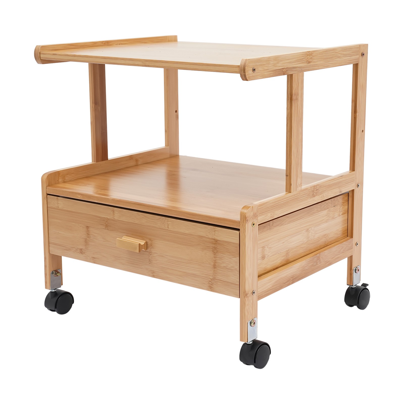 File Cabinet Mobile Filing Cabinet Printer Stand Shelf Printer Stand with Wheels