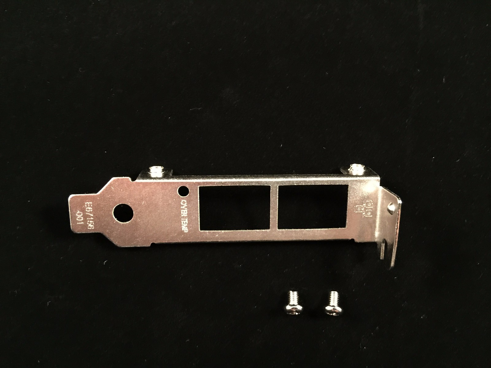 LOW(SHORT) PROFILE BRACKET FOR X520-T2 E10G42BT JM42W