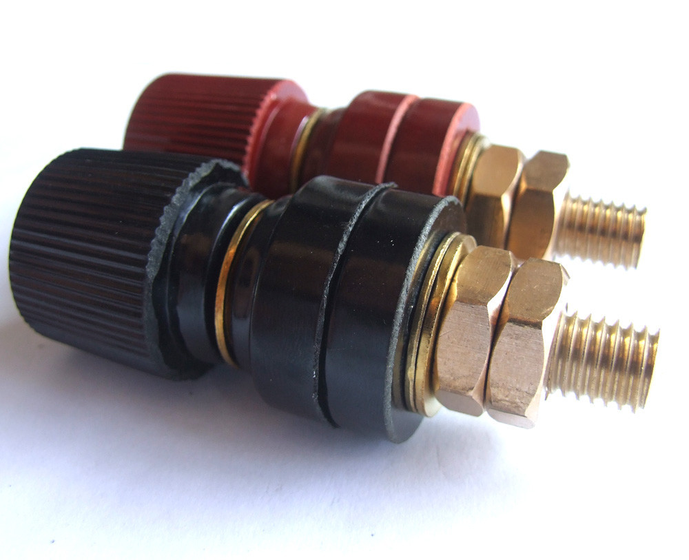 4PCS Power 300A Amplifier AC Power Resistant temperature Binding Post Terminals