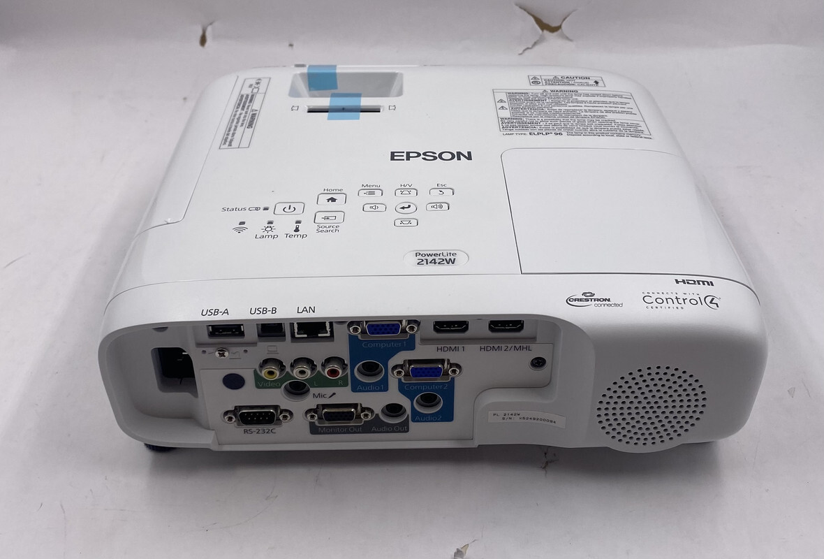EPSON POWERLITE 2142W 1080P PROJECTOR