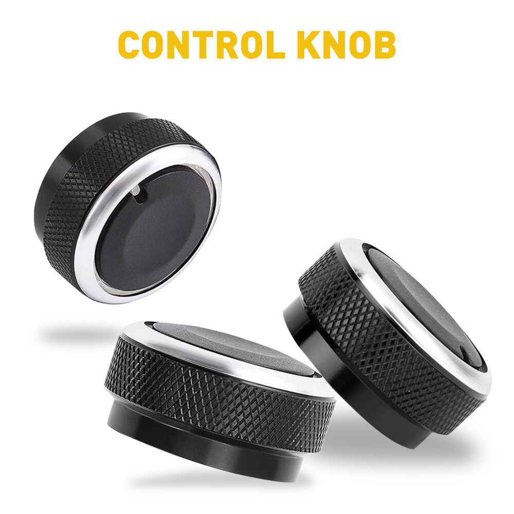 3pcs HVAC AC Fan Control Knob Switch Temperature For Toyota Tacoma 2005-2015
