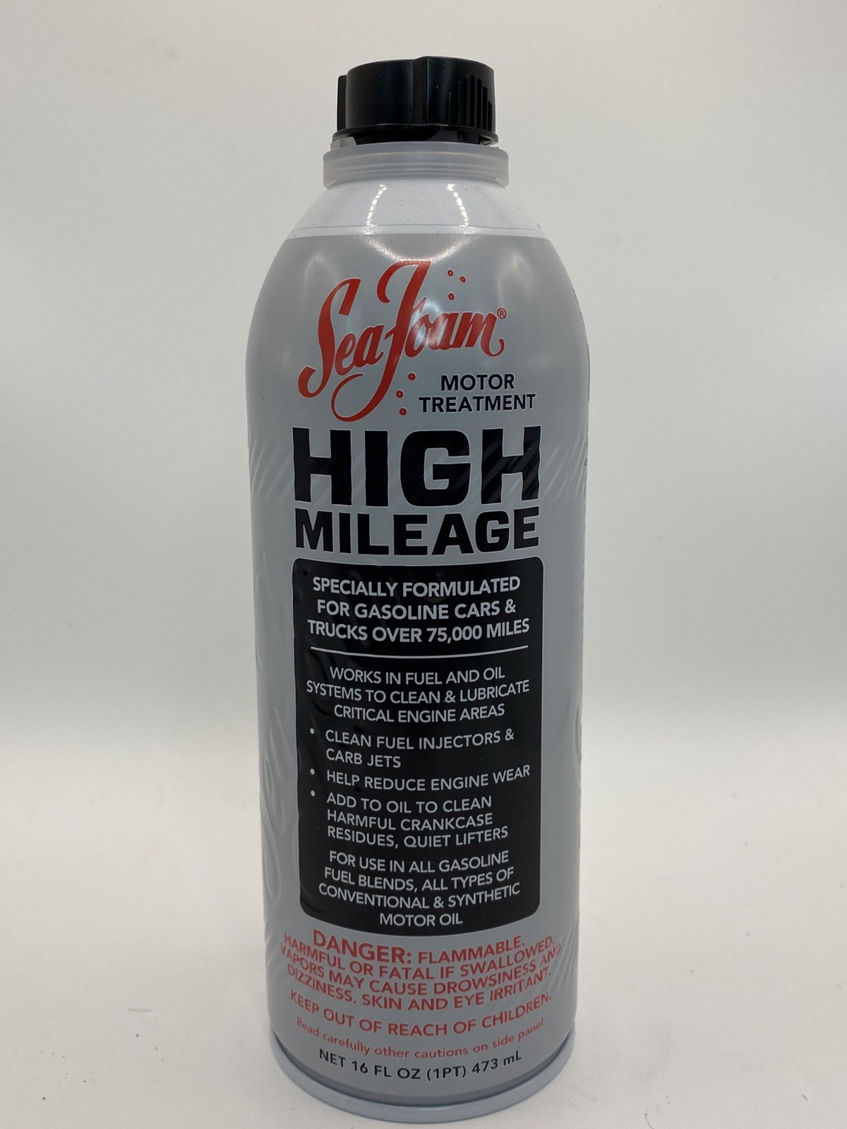 Sea Foam High Mileage Motor Treatment HM16 For Gasoline and Oil 16oz New
