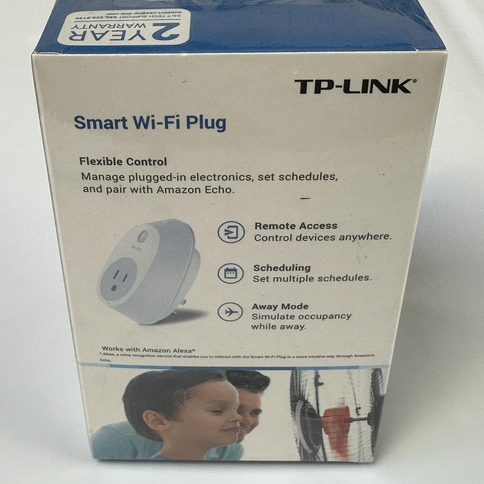TP-Link HS100 Smart Wi-Fi Plug White Alexa App Remote Access Smart Socket Timer