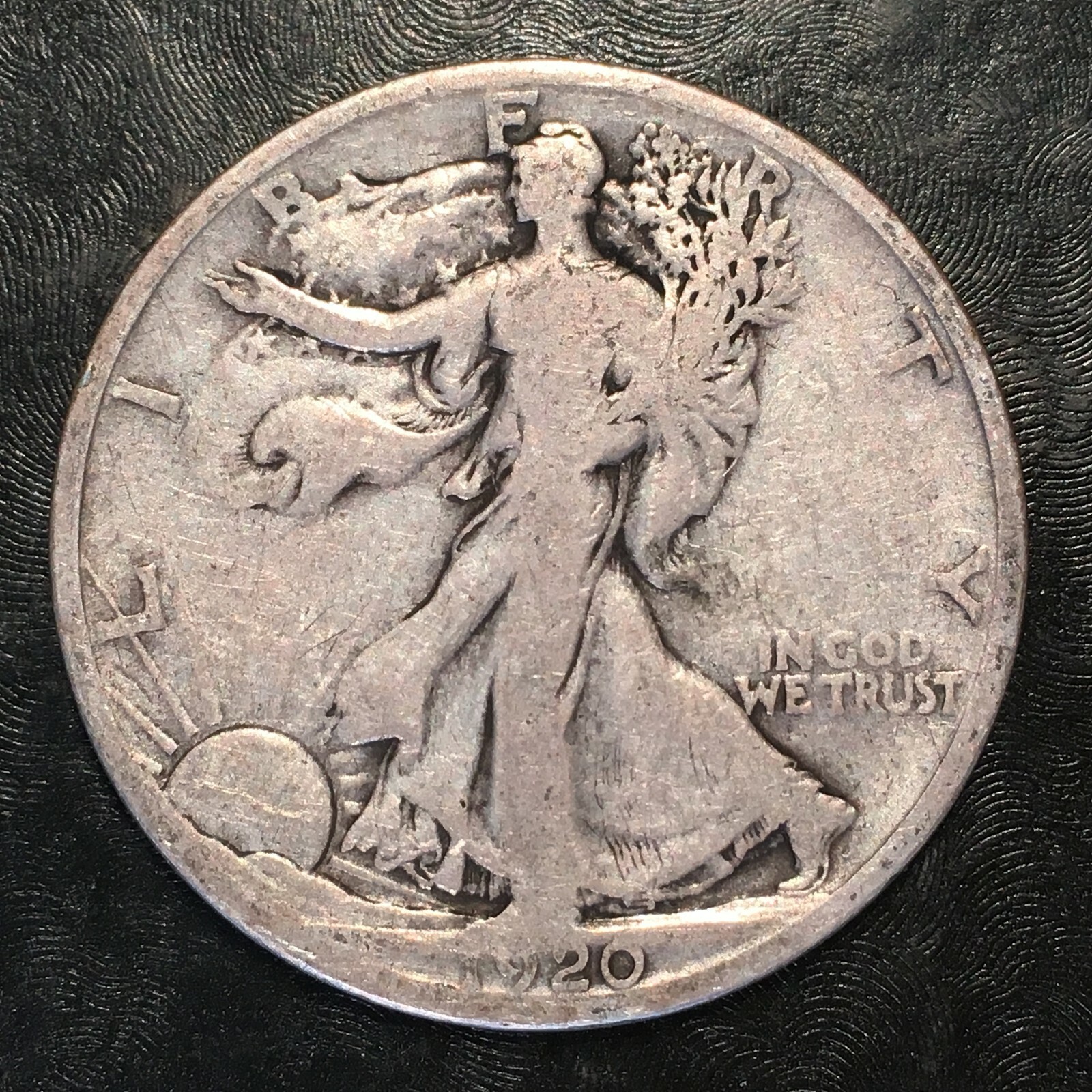 1920-S Walking Liberty Half Dollar- High Quality Scans #H401