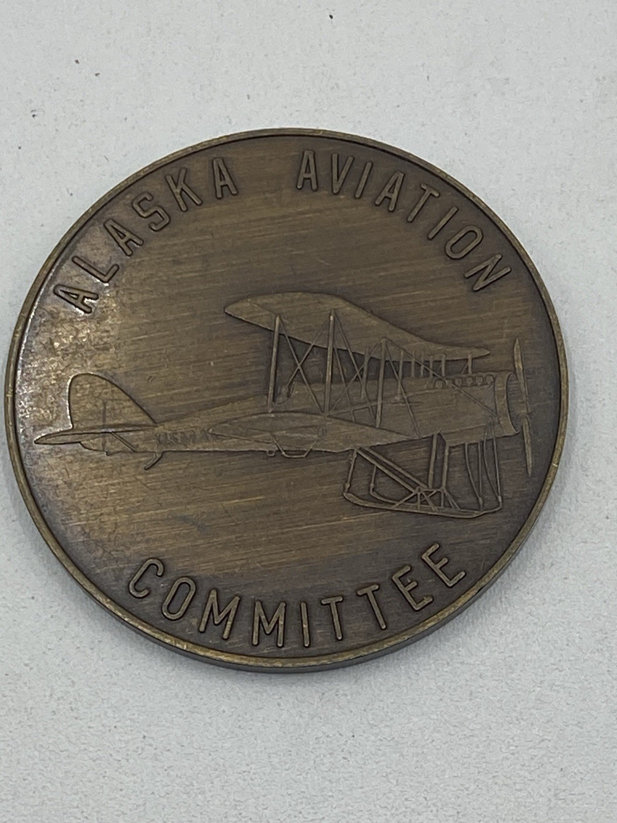 ALASKA AVIATION COIN - Alaska Aviation Committee - Alaska Purchase Centennial