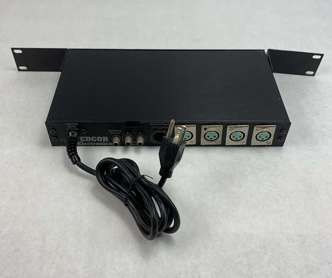 Edcor Electronic MX100PX Programable Microphone Mixer