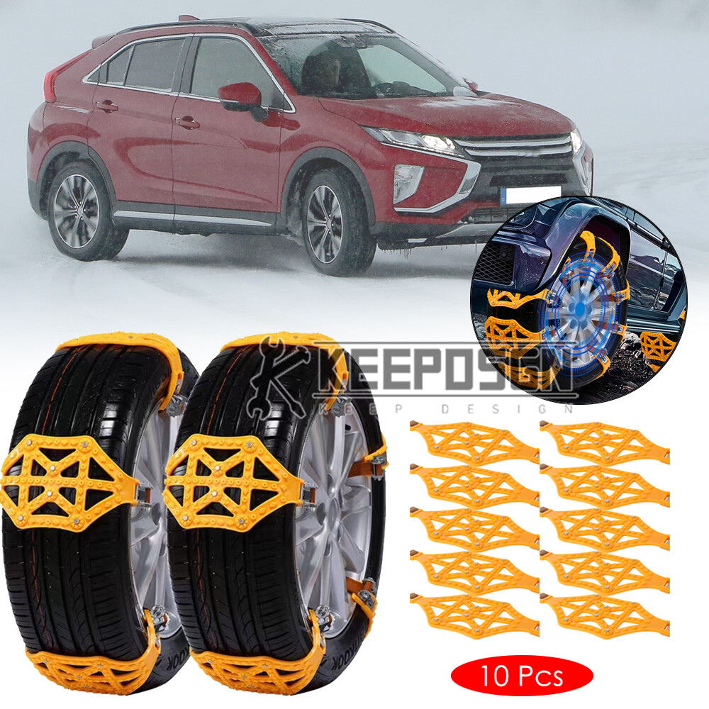 For Mitsubishi Eclipse Cross Wheel Snow Tire Chain AntiSkid Winter Emergency Mud